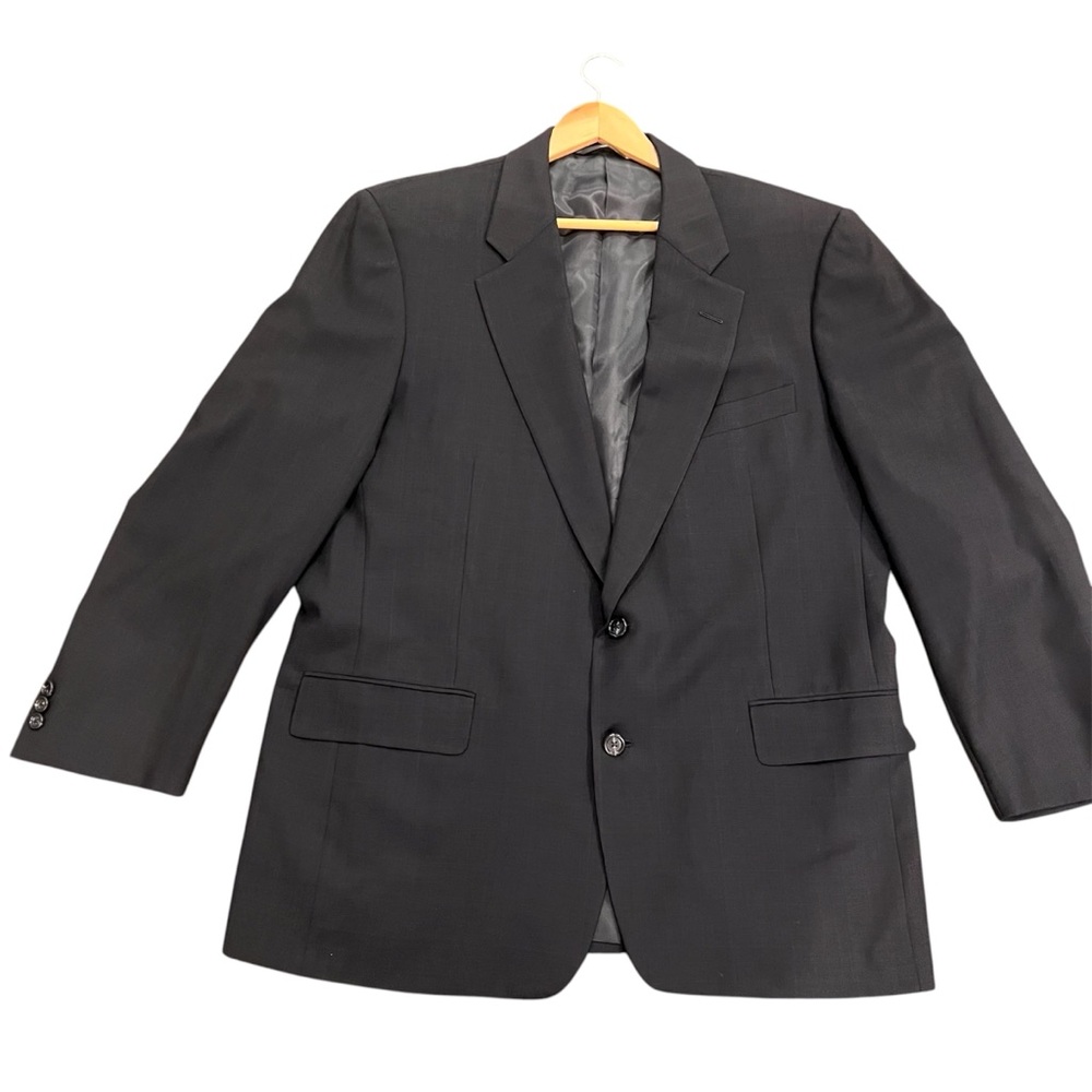 Hickey Freeman Charcoal Gray Men's Blazer